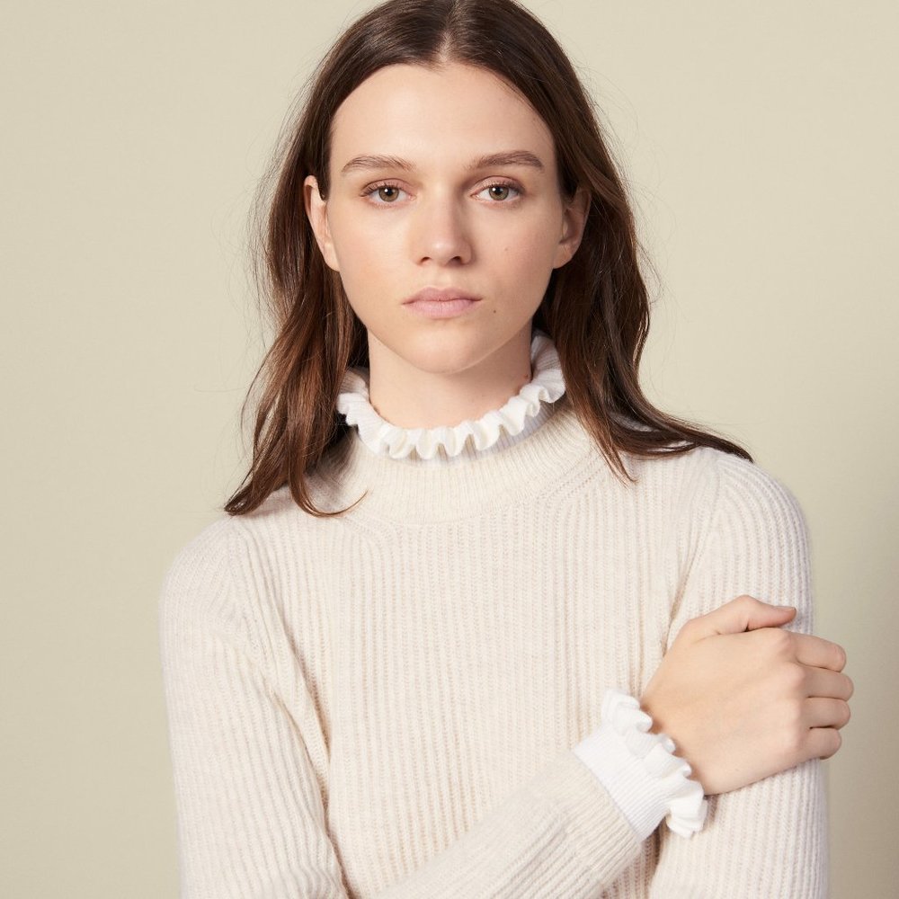 Sandro wool sweater in size 1 (US S)